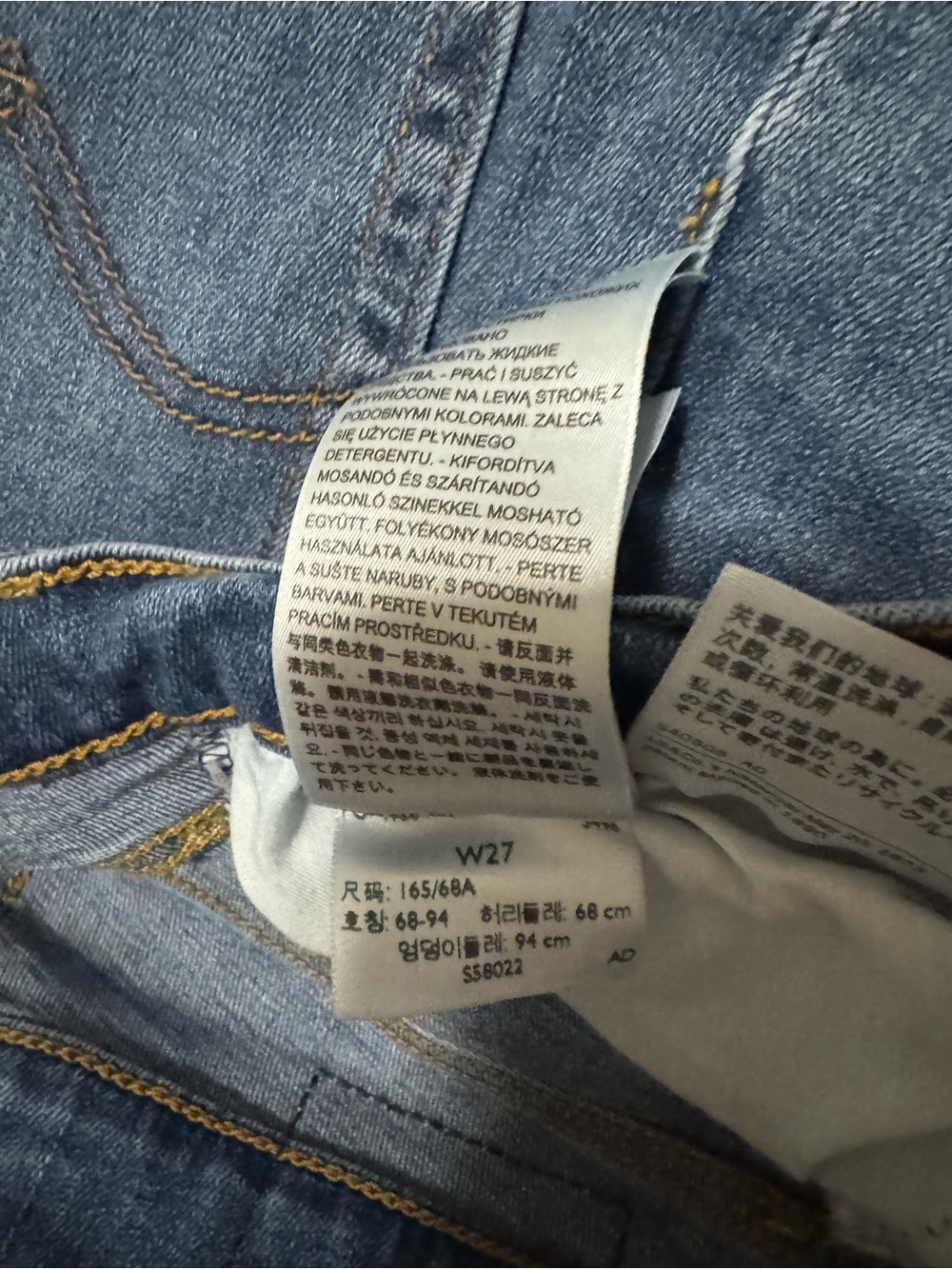 Levi’s High Rise Denim Shorts W27 - Picture 3 of 3